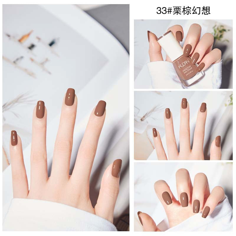 2025 summer white fine glitter no-bake nail polish non-peelable transparent glossy base oil nude colorful manicure nail polish