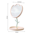 Tulip makeup mirror beauty plastic desktop tabletop home storage vanity cream minimalist mirror