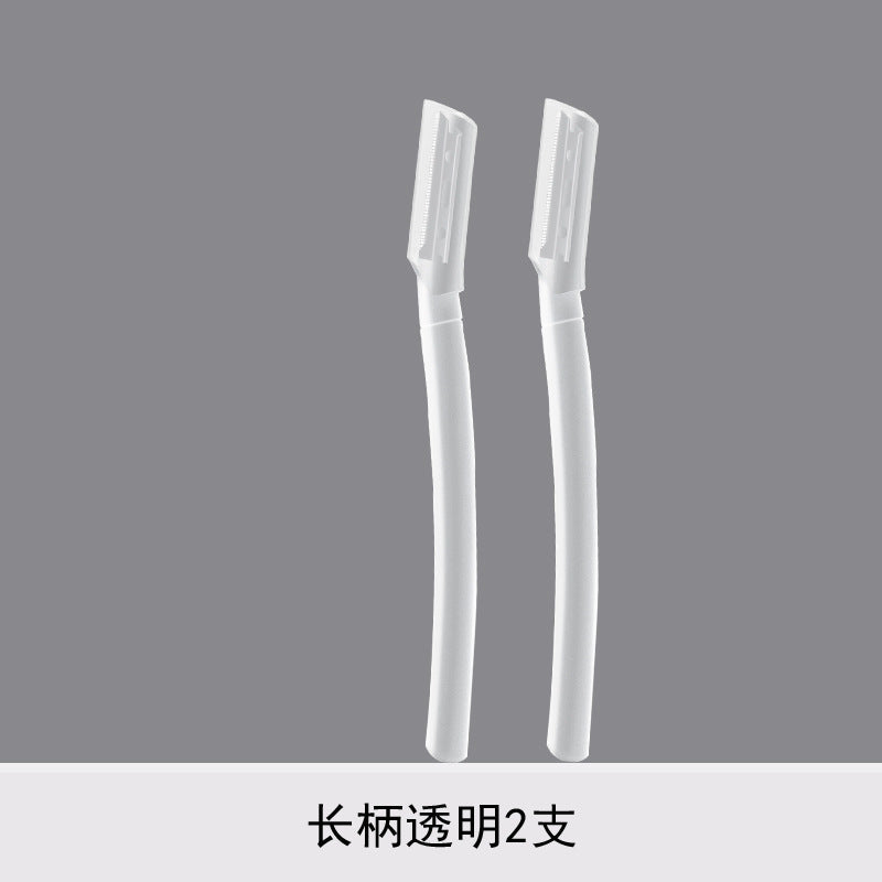 New product: micro-safe eyebrow razor - straight handle, transparent brow shaper. perfect for beginners and makeup artists. anti-scratch eyebrow blade