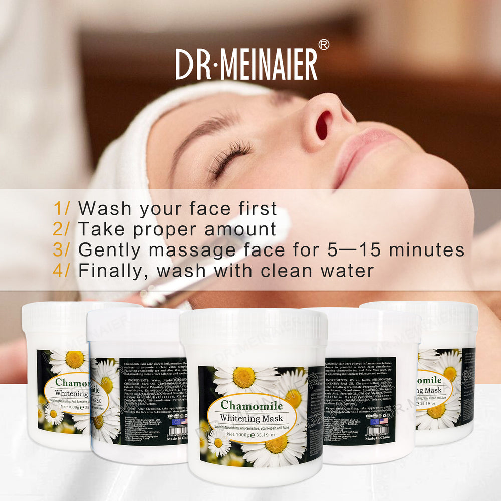 chamomile brightening mask, mud mask, oil control, moisturizing, hydrating, moisturizing mask, mud wholesale, export