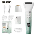 women's double-headed epilator hair removal device electric digital display private parts pubic hair trimmer shaver women's epilator