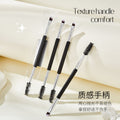 Jonbos double-ended brow brush - 2-in-1 brow shaper & eyelash brush - makeup brush tool