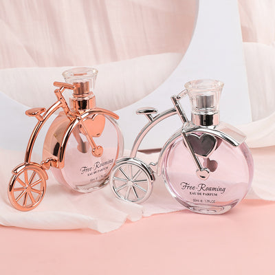 Ready-to-ship, trending cross-border chimei perfume for women – long-lasting, effortlessly chic, bicycle-themed ornament, classic eau de toilette, wholesale