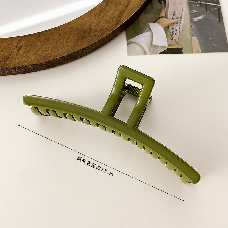 Classy shark clip hairpin elegant hair accessories large plate hair clip hair clip female summer back of head hair clip