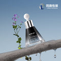 Ready-to-ship 40ml triangular conical essential oil bottles - perfect for skincare, serums, and cosmetics. includes dropper
