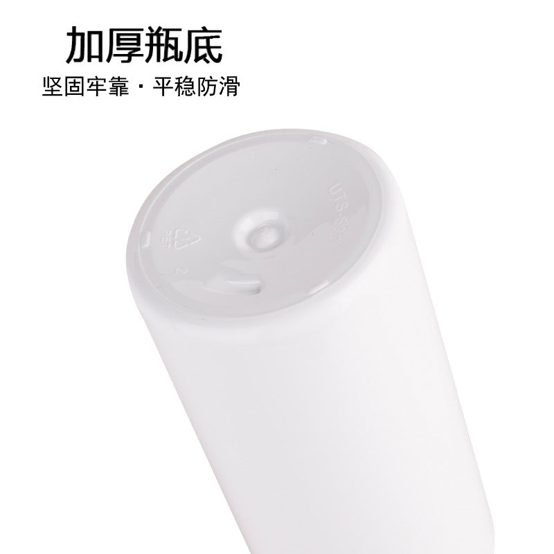300ml/400ml/500ml/600ml customized dispensing bottle push-type shampoo and shower gel bottle classy