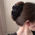 Rose flower clip super fairy elegant hair clip new arrival female back of head large plate hair eleganceclassy shark clip