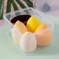 Beauty egg makeup brush storage box suit makeup egg dry and wet dual-use powder gourd sponge beauty tool