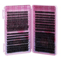 Carefully selected* cross-border eyelash book set 40p foreign trade segmented european and american thick extended false eyelashes lash cluster