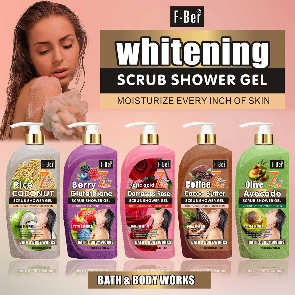 fruit scrub shower gel - moisturizing, deep cleansing, brightening carrot body wash 1000ml - for international trade
