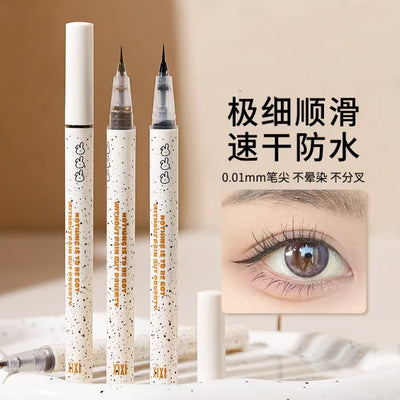 Xixi original ink rabbit velvet eyeliner ultra-fine tip waterproof smudge-proof definition for lower lashes and under-eye highlight