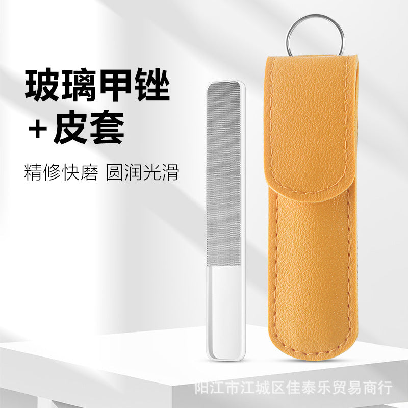 Ready-to-ship nano glass nail file - shaping, sanding, polishing strip - double-sided crystal sanding file - nail art tool