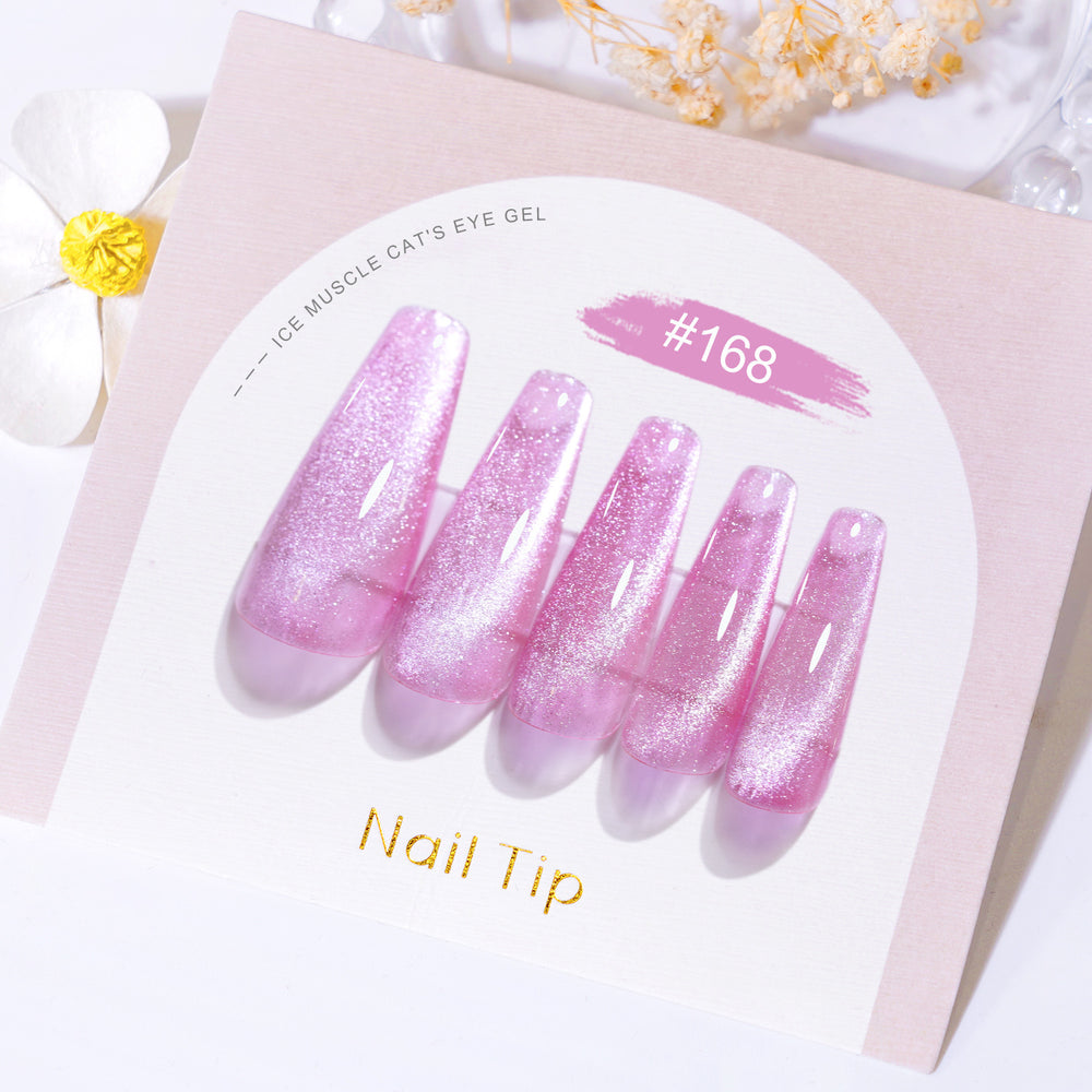 Risyal ice crystal cat eye gel polish 12ml - new nail art no-wipe color gel, side light & wide light, non-smudge, nail gel