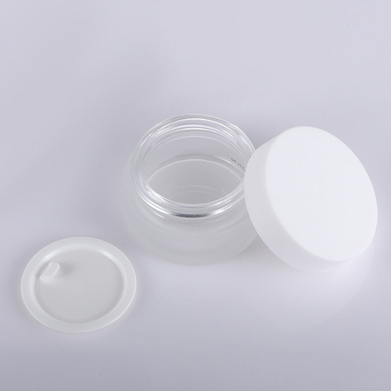 Ready-to-ship dropper and pump glass bottles, 30ml serum bottles, cosmetic set packaging bottles, frosted spray bottles
