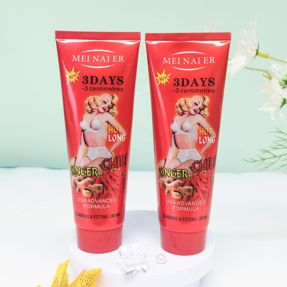 red pepper firming cream, ginger heating massage gel, firming body care body cream, export wholesale