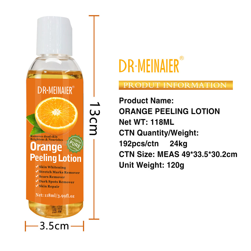 export orange peeling oil hand and foot dead skin remover exfoliating body skin care oil moisturizing