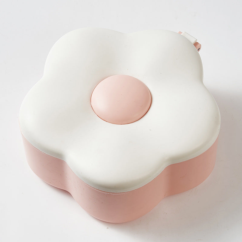 Cosmetic mirror desktop dressing table storage box home dressing table mini plastic table mirror for home storage mirror