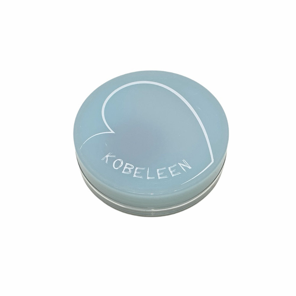 Kobeleen water glow duo blush palette - expandable/retractable, brightening & contouring, natural dewy finish, smudge-proof blush