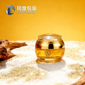 Custom cosmetic glass bottle set packaging, 50g cream jar, 30g face cream glass bottle - direct from the manufacturer