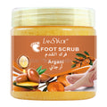 moisturizing body & foot scrub bath salts - deep cleansing, exfoliating, and dead skin removal with fragrant sea salt