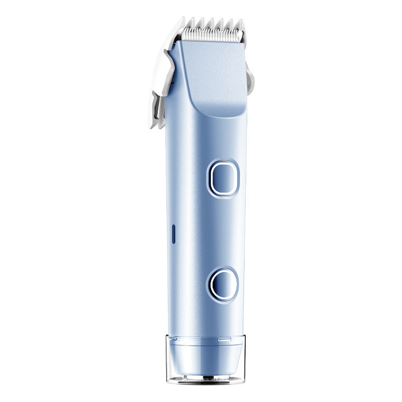 stainless steel compact double-blade fully automatic women's shaver for armpit, leg hair, private parts, and full body hair removal