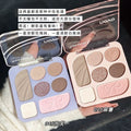 Novo indulge in fantasy seven-color eyeshadow palette - matte, shimmer, fine glitter, highlighter, contour, blush, all-in-one eyeshadow palette