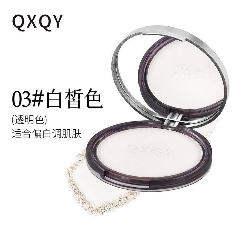 Soft velvet long-lasting makeup powder, touch-up and setting, matte nature soft focus, non-stick powder, waterproof anti-sweat large powder