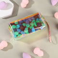 Beauty egg suit laser storage bag beauty egg powder puff dry and wet dual use colorful makeup egg sponge single combination