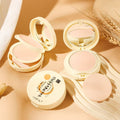 Lideal silky smooth double-layer powder - setting, oil control, pore minimizing, wet & dry use, soy milk powder foundation