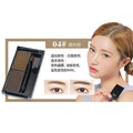 Novo natural 3d dual-color brow powder - contour, nose shadow, and highlight. easy to apply, waterproof, sweat-proof, and smudge-proof