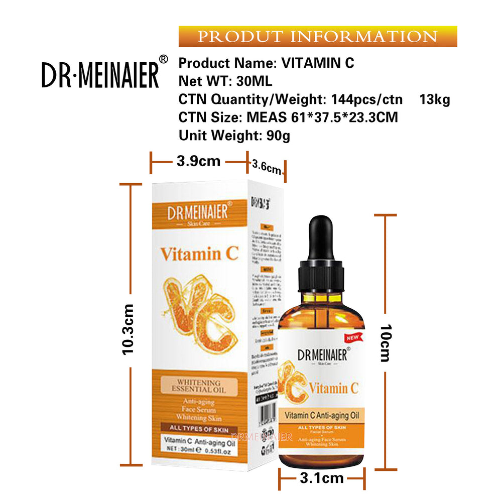vc essence snail facial essence vitamin a hydrating, moisturizing and brightening essence export30ml