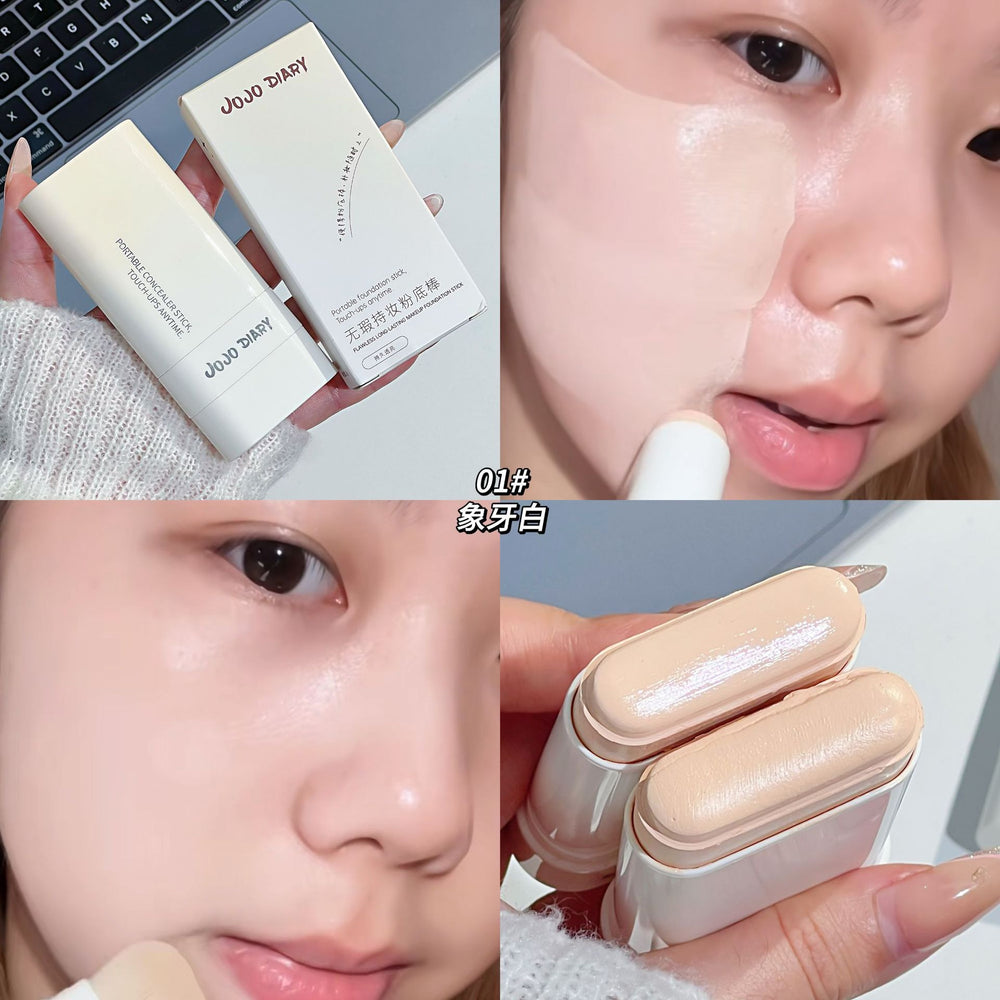 Makeup jojo diary flawless long-lasting makeup foundation stick concealer waterproof anti-sweat non-removing makeup foundation cream contour stick