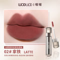 Wodwod silk mist long-lasting color-locking lip glaze - matte, waterproof, smudge-proof, everyday brightening lipstick