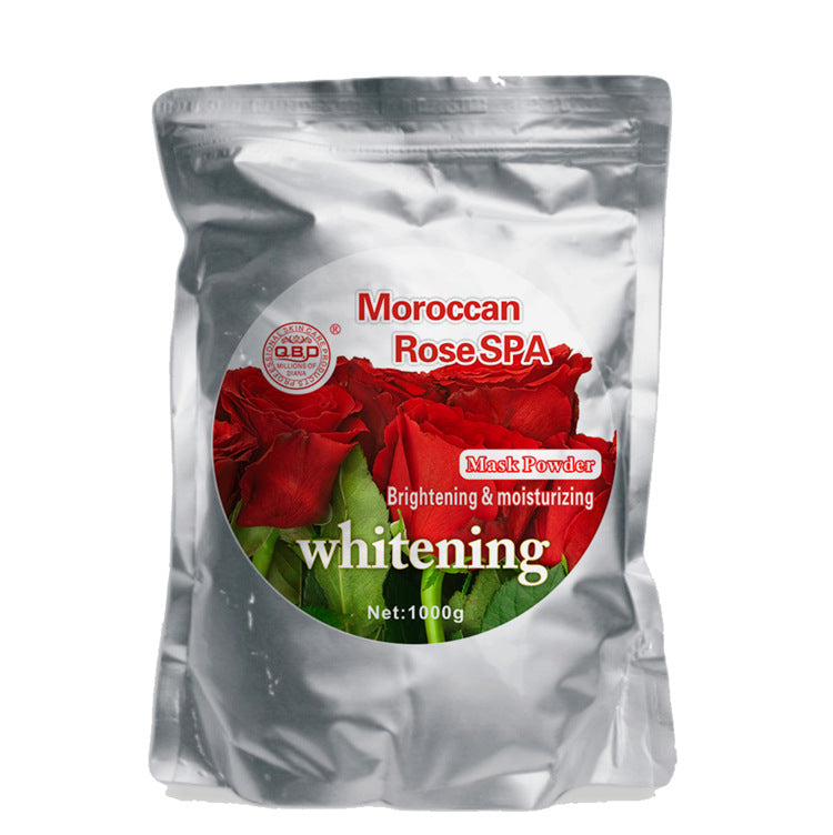 qianbaide qizi white herbal mask powder brightening moisturizing rejuvenating soft mask powder 1000g export wholesale