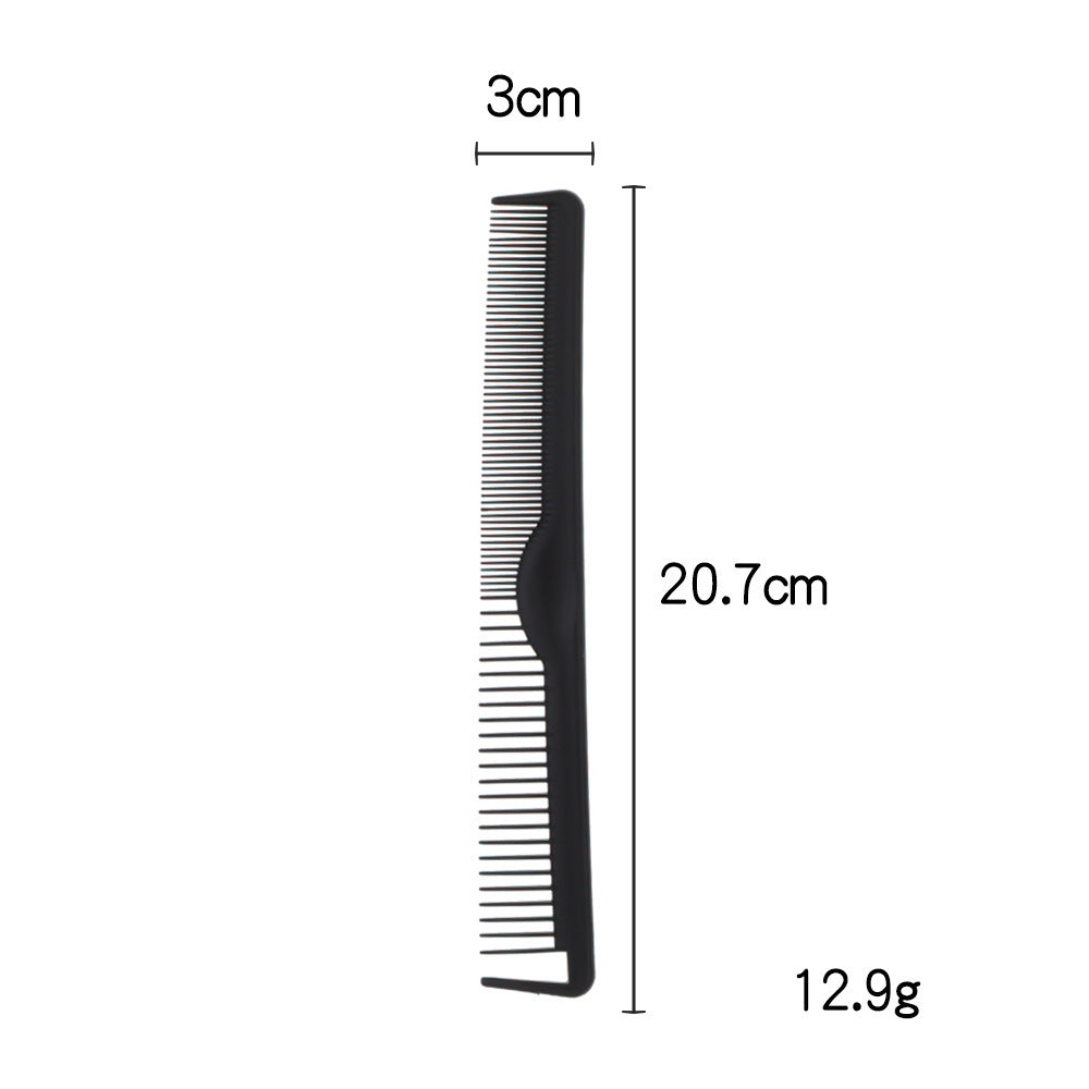 Hairdressing comb cross-border various combs barber shop special comb pointed tail dual-purpose oil head comb can be printed with logo and fixed color