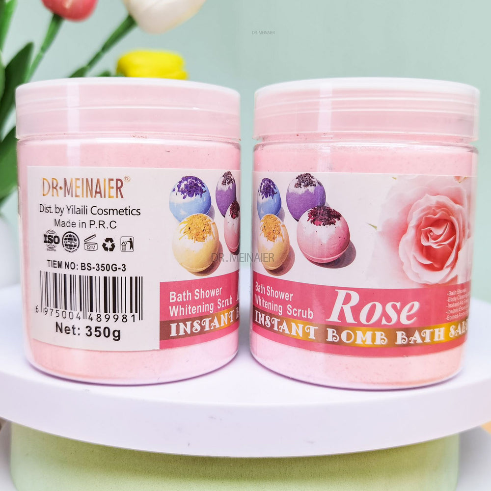 explosive petal bath salt ball bath ball nourishing and moisturizing skin instant bath salt bath ball bath powder 350g