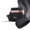 Wireless negative ion hair straightener - mini rechargeable hair straightening brush - portable travel size