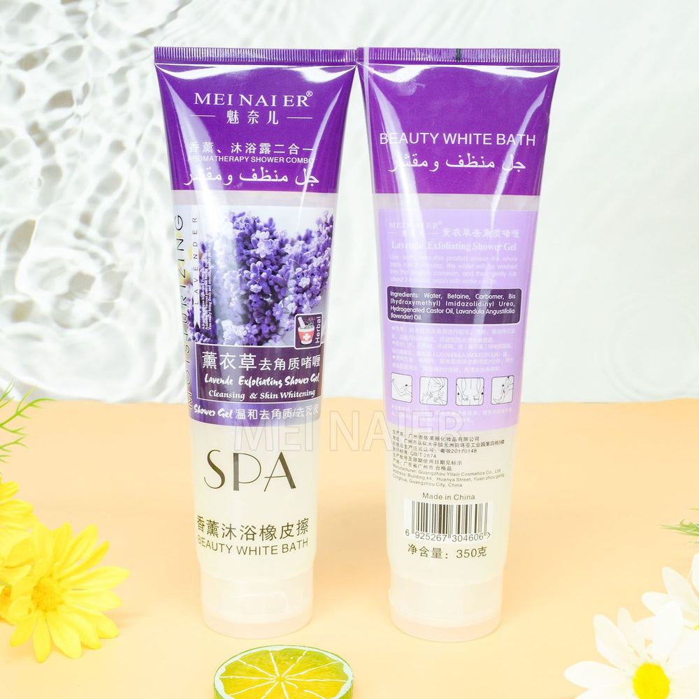 exfoliating facial & body scrub - deep cleansing, pore refining, and hydrating exfoliating mitt
