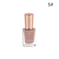 Bk summer new arrival: 36-color trendy oil-based nail polish - peel-off, no-bake, long-lasting, smudge-proof, brightening manicure
