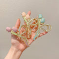 2024 new arrival super fairy tulip hair clip, metal gripper on the back of the head, women's summer large classy shark clip