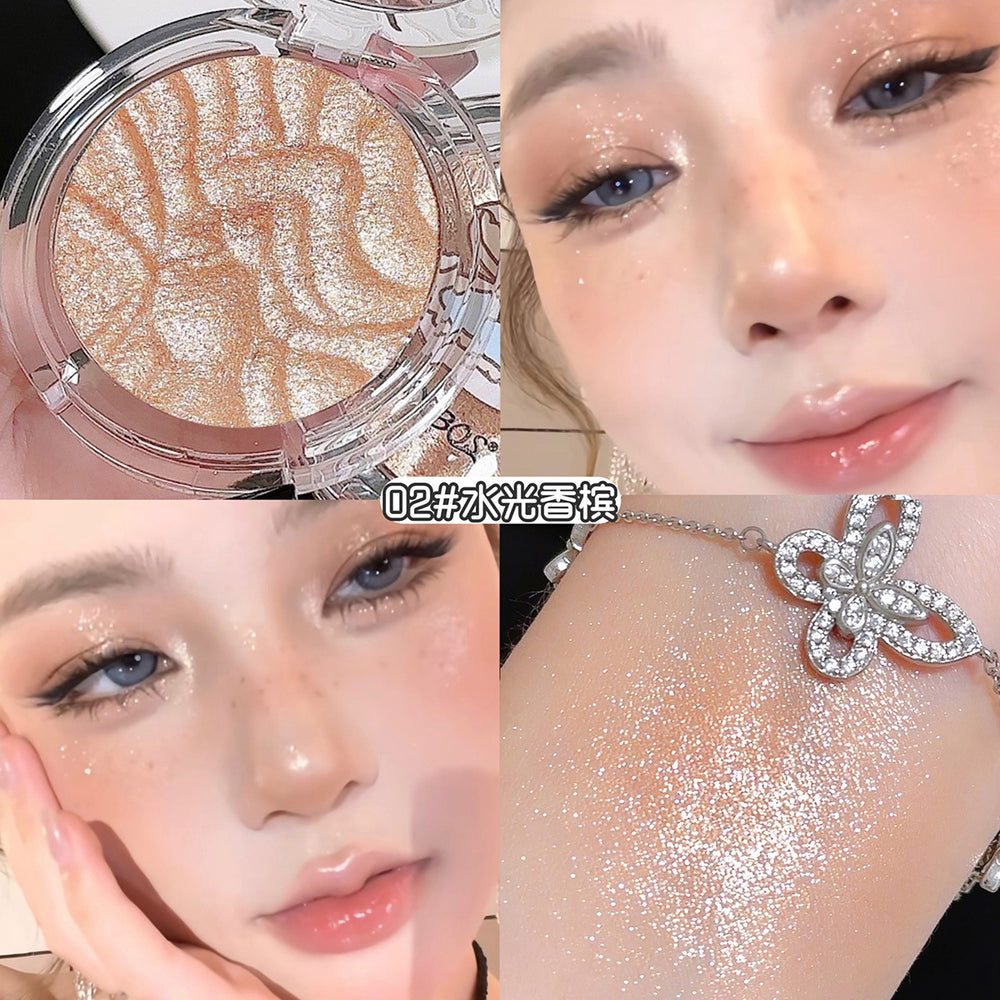 Jonbos light stereo highlight powder face brightening pearlescent fine shimmer chameleon mochi mashed potato highlight cream