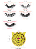 Nyx-mix01 (10 pairs of fried wool with fluffy layers, can be hung)