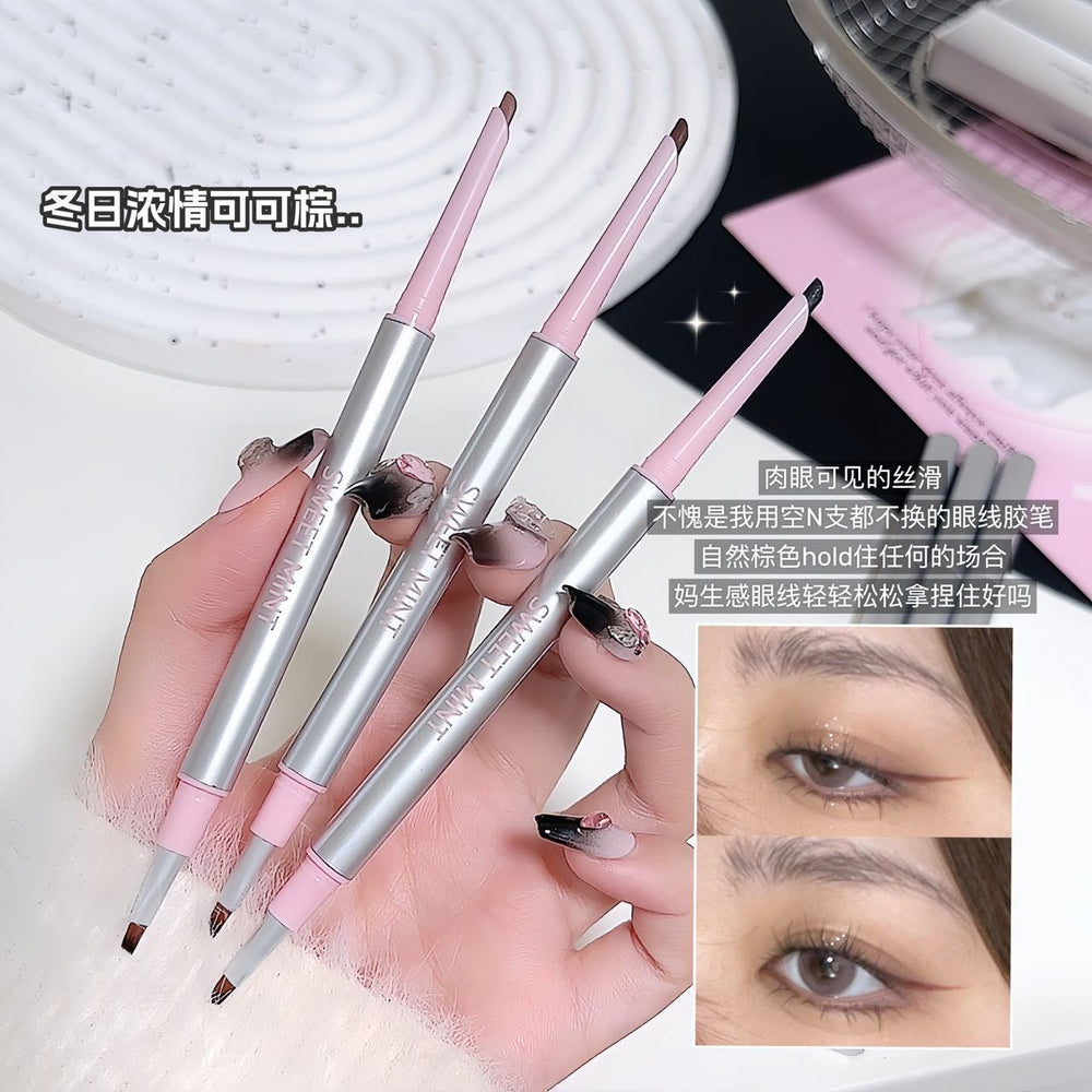 Sweet mint blade eyeliner gel pen waterproof, sweat-proof, long-lasting, non-smudge eyeliner pen