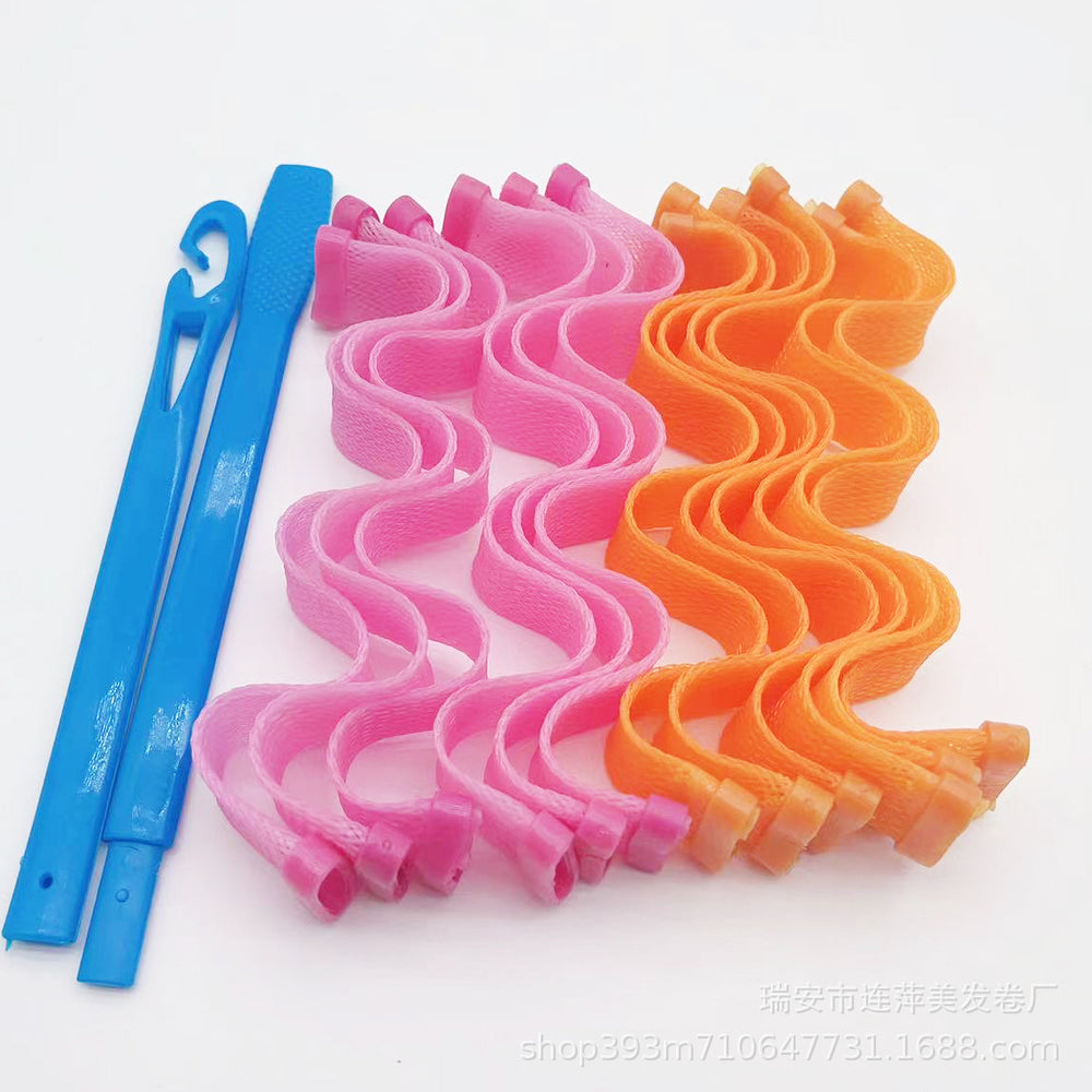 45cm curling tool for short hair, egg roll magic hair curler, water ripple curling iron, magic pear flower curling tool