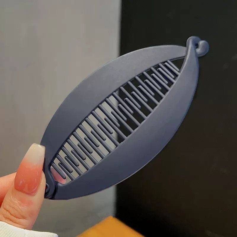 Morandi ponytail buckle hairpin for women, elegant frosted hair twist clip, horizontal clip, hair clip, banana clip, headwear