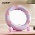 Dopamine desktop makeup mirror - high-definition mirror with plastic stand, bobo mirror, storage, dorm room, home use, glass mirror
