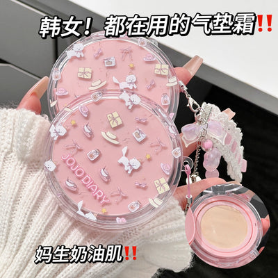 Jiujiu diary cartoon cat cushion bb cream oil control concealer long-lasting waterproof non-removing makeup student affordable cushion cream