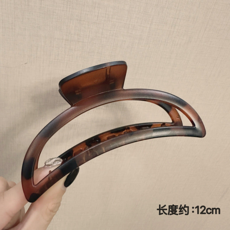 Korean autumn/winter premium hair clips - exquisite claw clips for updos, large size shark clips for thick hair, women's hair accessories