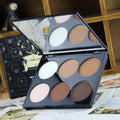 Meixier 3050 stereo brightening six-color contouring powder puff highlight shadow combination nose shadow silhouette