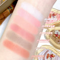 Makeup xixi working bear anti-internal roll single color blush natural nude makeup brightening contouring blush purple peach matte rouge